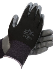 Carded Showa Floreo 370 Glove Black