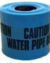 Caution Warning Tape Blue 365Mtr Roll – Water Pipe