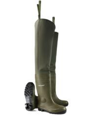 Dunlop Protomaster Thigh Wader Full Safety Green
