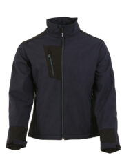 Garlin 3 Layer Softshell Jacket Navy