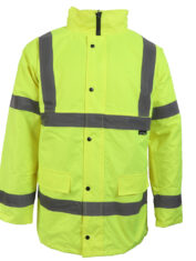 Hi Viz Parka Jacket Yellow