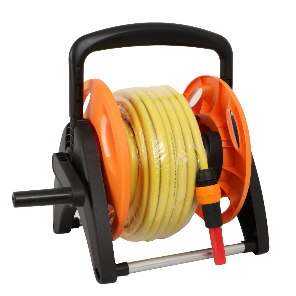 Hose-Cart-Portable-25m-Hose-and-Fittings