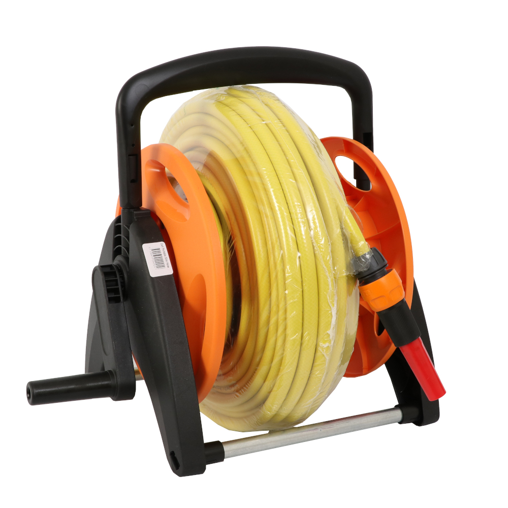 Hose-Cart-Portable-50m-Hose-and-Fittings