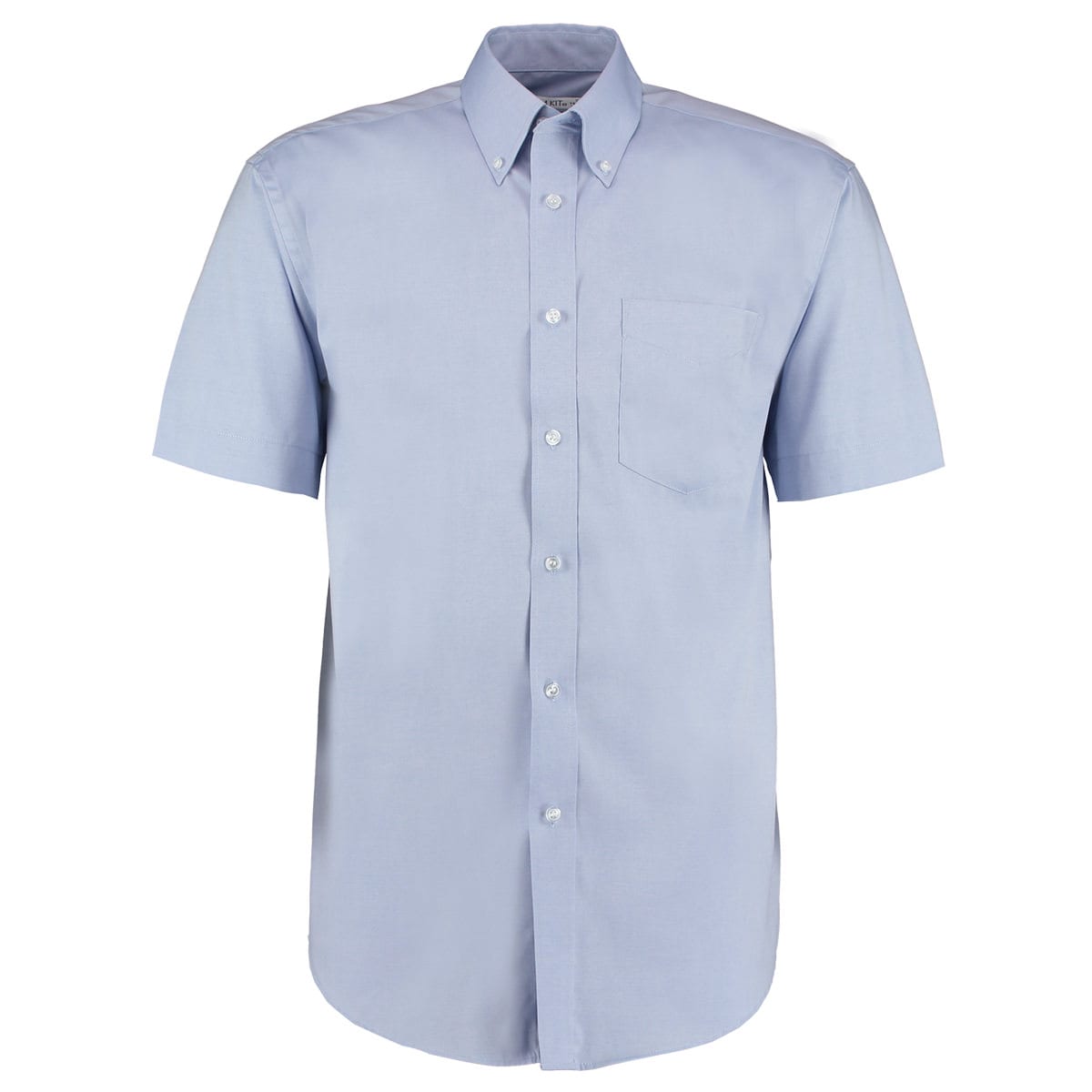 KK109 Kustom Kit Shirt Short Sleeve Light Blue