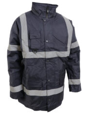 Security Hi Viz Parka Jacket