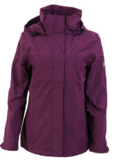 Sierra Wms Aquamax Jkt Purple Melange