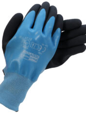 Watertite Grip Gloves Blue Black