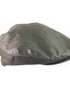 Wax Finish Flat Cap