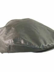 Wax Finish Flat Cap