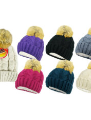 Heat Machine 2181 Wms Pom Pom Hat Assorted