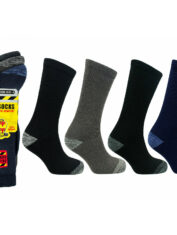 Ruff & Tuff 2624 Work Sock 3Pk Assorted