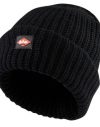 Lee Cooper 624 Knitted Beanie Hat Black
