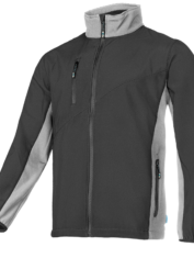 Frisco 631 Softshell Jacket Black-Grey