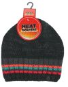 Heat Machine 3071 Mens Stripe Rim Beanie