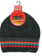 Heat Machine 3071 Mens Stripe Rim Beanie